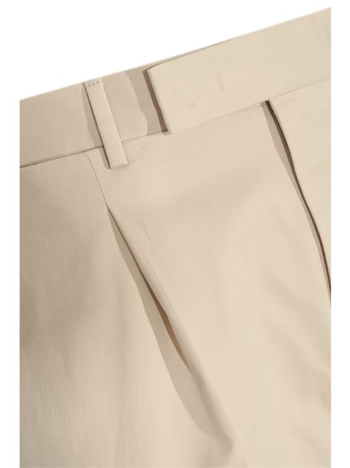 Pantalone in cotone con pince Ghiaccio PT TORINO | RSZAZ40FWD SD750020